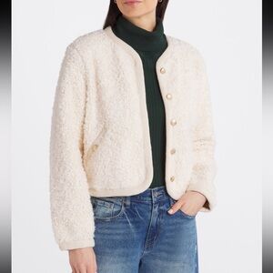 English Factory Boucle Cardigan